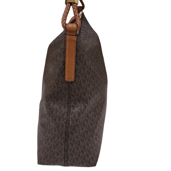 Michael Kors Signature Brown Shoulder Bag - Picture 10 of 16